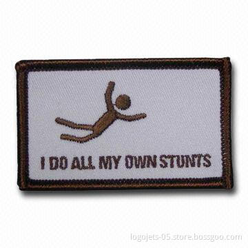 Embroidered Patches, Customized Shapes and Sizes are Welcome